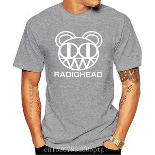 คอลูกเรือเสื้อยืดคอกลมขายดี เสื้อยืดแขนสั้น พิมพ์ลาย Radiohead Rock Music สไตล์คลาสสิก สําหรับผู้ชาย S-5 sbz4265 DGjohi3