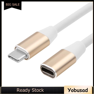 สายเคเบิ้ลUsb 3 . 1 Usb - C Male To Female 1m สายชาร์จซิงค์ข้อมูล