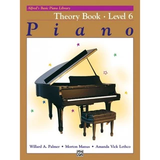 หนังสือเรียนเปียโน Alfred's Basic Piano Library: Theory Book