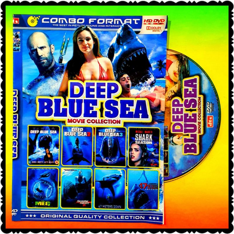 Deep BLUE SEA FILM CASSETTE-TOYOBO FILM-ME FILM-47 เมตรลงฟิล์ม-BEAR FISH FILM-LATEST ACTION FILM