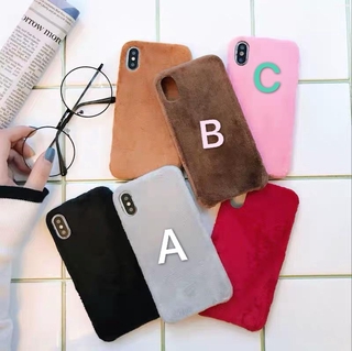 เคส-Fur Plush Phone Case For VIVO Y20 Y12S Y20S Y11 V20 pro Y17 Y15 Y12 V15 S1 pro Y91 Y95 Y93 Y91C Y81