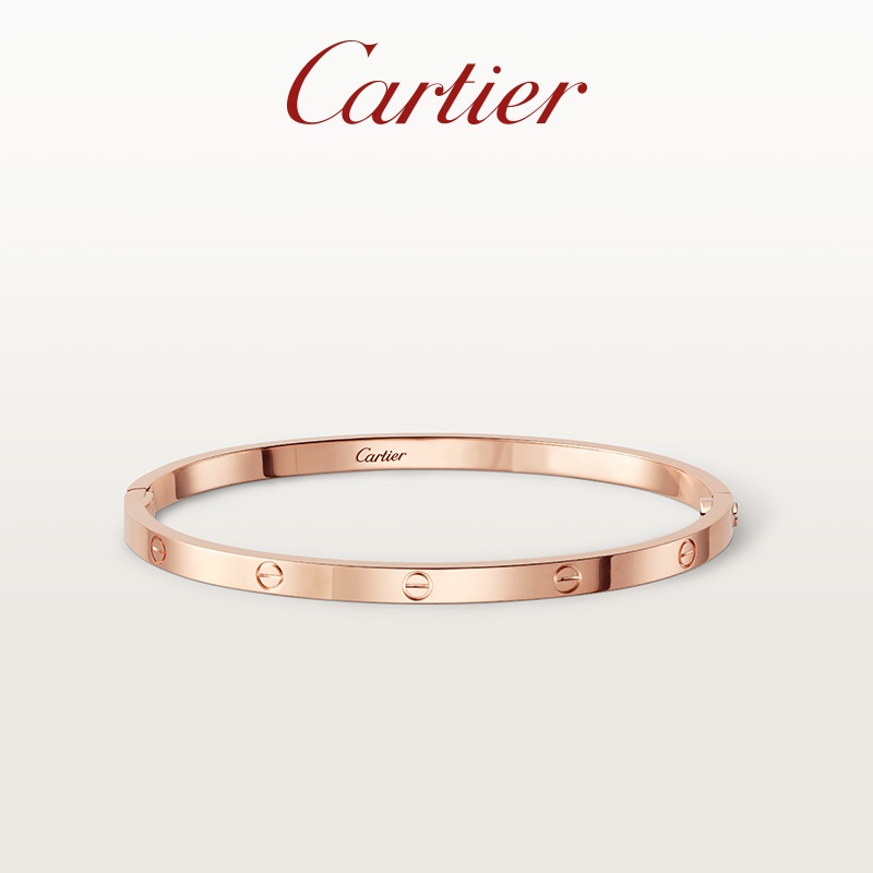 Love Series สร้อยข้อมือเพชรฟรีหัวเข็มขัดรุ่น 4mm