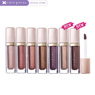 CUTE PRESS LIQUID CHROME EYESHADOW เครื่องสําอางญี่ปุ่น