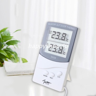 HSV TA338 High-precision Electronic Thermometer with Probe Type Indoor and Outdoor Household Industrial Double Display Thermometer