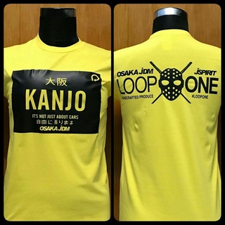 ◄❈Kanjozoku Kanjo Osaka JDM *D1 (Black+ Yellow Tshirt)