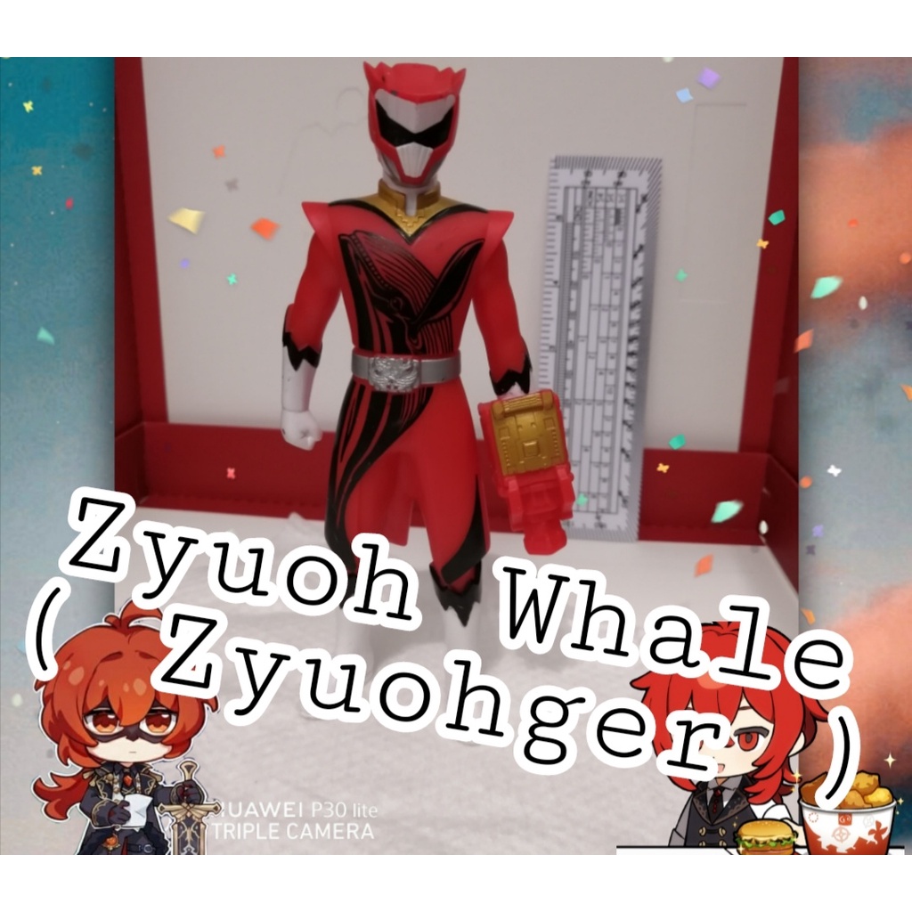 จูโอเวล ZYUOH​ Whale​ ขบวนการ​จ้าวสรรพสัตว์​ จูโ​อเจอร์​ Zyuohger​ งาน​สะสม​มือสอง​