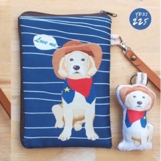 Phone bag ลาย”น้องหมาโกลเด้น &amp; Beegle”