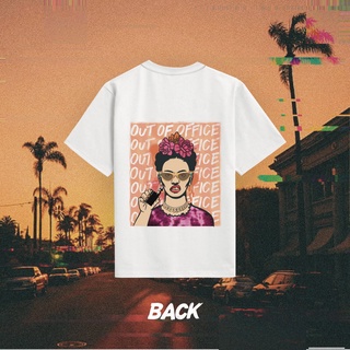 Streetwear- Frida (Oversized graphics tees) เสื้อยืด oversize เสื้อยืดคอกลม สกรีนลายออริจินอล ผ้าคอตตอนแท้ 100%