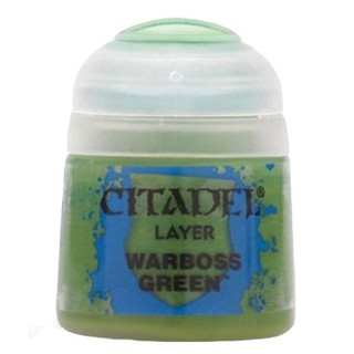 Citadel : LAYER: WARBOSS GREEN (12ML) สีอะคริลิคสำหรับทาโมเดล