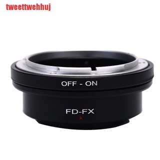 {tweettwehhuj} แหวนอะแดปเตอร์เลนส์กล้อง FD-FX FD เป็น X Mount X-Pro1 X-E2 X-M2