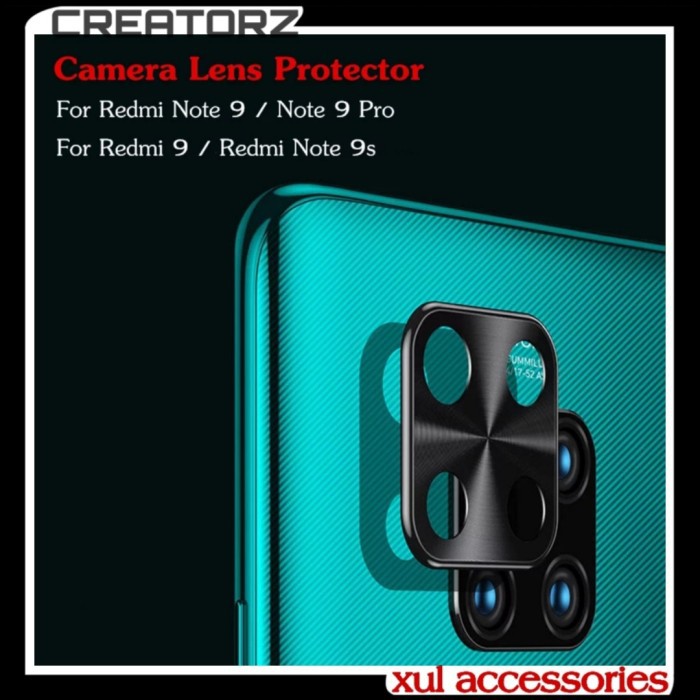 XIAOMI REDMI NOTE 9 - 9 PRO RING กล้อง PROTECTOR FRAME GUARD