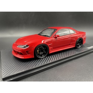 Ignition Model (IG2002) 1:18 VERTEX S15 Silvia Red