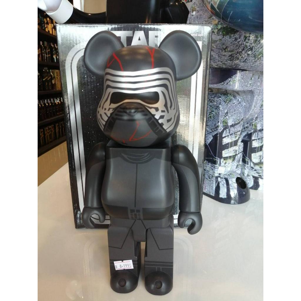 Bearbrick x Star Wars Kylo Ren 400%+100%โมเดล แบบริค ของแท้ แน่นอน