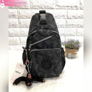 New Kipling Slingbag Nylon Travel Shoulder Bag ((Kipling factory OEM HK)) ของแท้ ราคาถูก