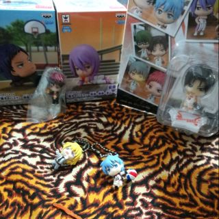 JAPAN Banpresto Kuroko No Basket Basketball Model Figure โมเดล ฟิกเกอร์ กาชาปอง คุโรโกะ โน บาสเกต พวงกุญแจ อนิเมะ ANIME