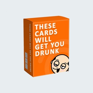 These Cards Will Get You Drunk - Fun Drinking Game Cards Board Game Get-together Party Cards