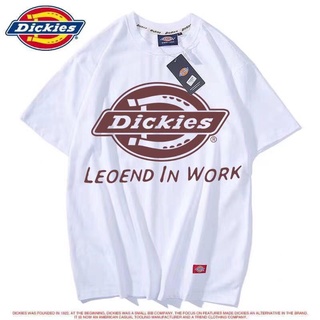 เสื้อยืดแขนสั้นลําลอง พิมพ์ลาย Dickies Dix เข้ากับทุกการแต่งกาย แฟชั่นคู่รัก สําหรับผู้ชาย