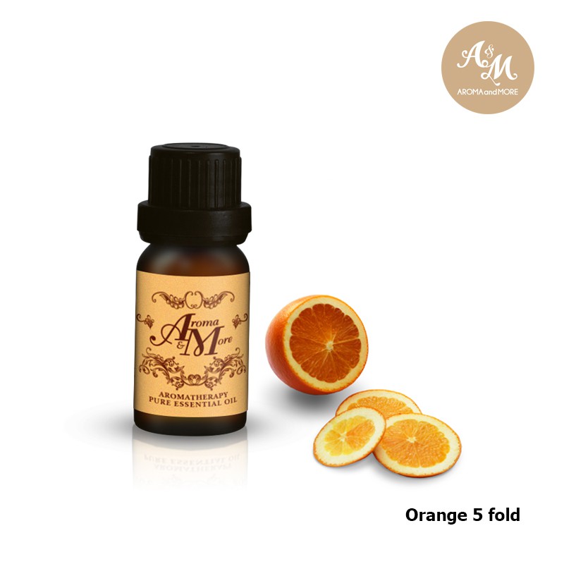 Aroma&More Orange 5 Fold Essential Oil / น้ำมันหอมระเหยส้ม 5 โฟวด์ 100% Italy 10/30ML