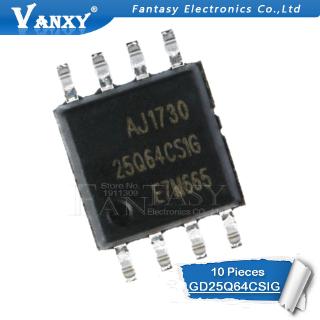 10PCS GD25Q64CSIG GD25Q64CSSIG 25Q64CSIG 25Q64CSSIG 25Q64 SOP8 SOP SMD