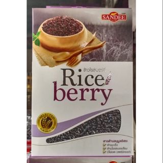 ข้าวไรซ์เบอร์รี่ Riceberry SANDEE ขนาด 1กก