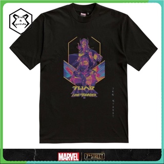 MARVEL X 7th Street เสื้อยืดแบบโอเวอไซส์  (Oversize) รุ่น O-TAT009 THOR - LOVE AND THUNDER.