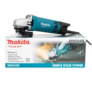 KT M9504B MAKITA (มากิต้า) เครื่องเจียร์ไฟฟ้า  ขนาด 4นิ้ว (100 มม.) รับประกัน 6 เดือน (Angle Grinder)(3009504)