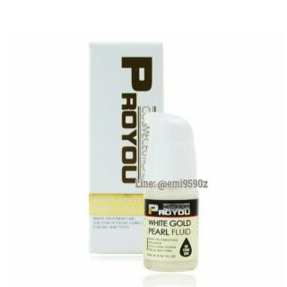 PROYOU WHITE GOLD PEARL FLUID ขาว ใส เนียน ปัง!