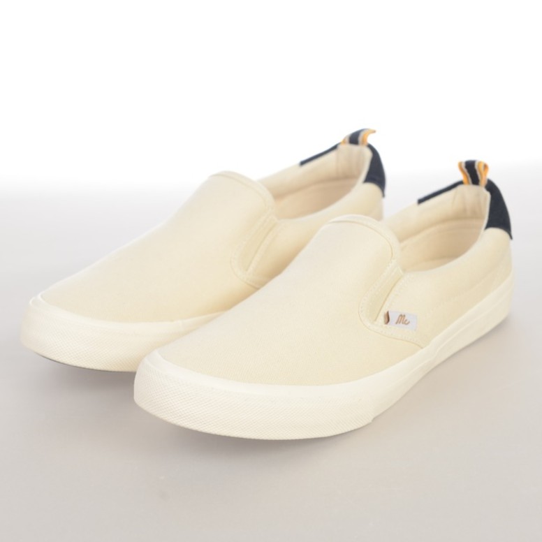Mc Jeans รองเท้า Slip on หญิงและชาย สีขาวนวล : M09Z004 #7