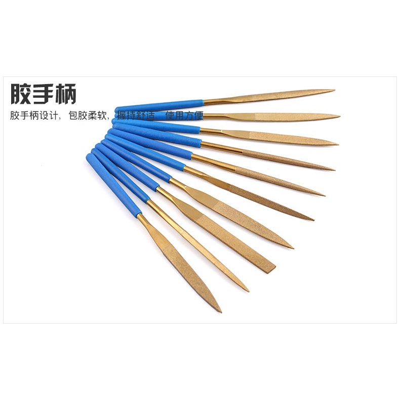 [ปริมาณมากราคาดี] ชุดไฟล์เพชรชุดจานขนาดเล็กแห้วรอบไฟล์สามเหลี่ยมไฟล์เพชรรวม - รูปที่ 3