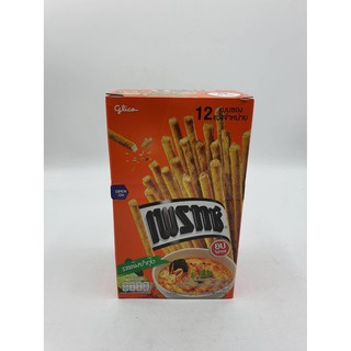 กูลิโกะ เพรทซ์ รส ต้มยำกุ้ง  ขนม pretz tom yum kung flavour  12 กรัม x 12 ซอง - 0.5 - 70 บาท