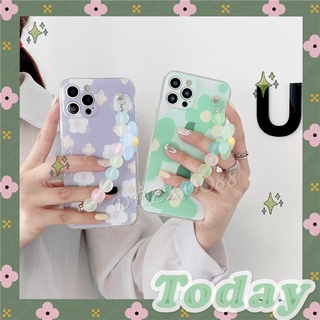 เคสโทรศัพท์มือถือ วีโว่ VIVO Y33T Y21T Y21S Y21 Y33S Y15A Y15S 4G 5G Smartphone Casing Crystal Bracelet Small Fresh Flowers Phone Case Transparent Back Cover VIVOY33T