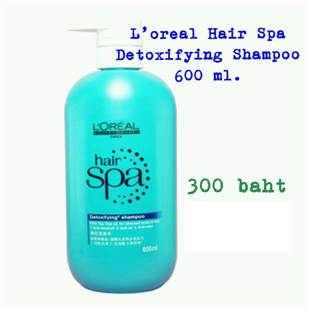 L'oreal Hair Spa Detoxifying Shampoo 600ml