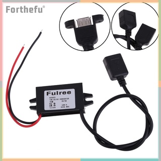 อะแดปเตอร์แปลงไฟ single/dual usb 12v 24 v to 5 v dc/dc