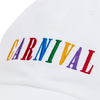 CARNIVAL CAP  รุ่น FW20 MULTICOLOR LOGO SNAPBACK WHITE ราคาถูก ราคาส่ง