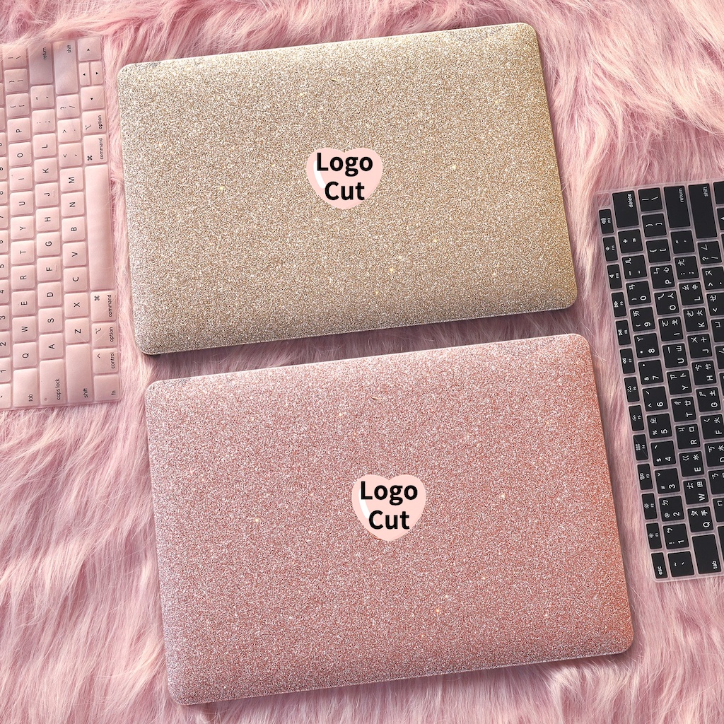 Bling Frosted Hard Case For MacBook Pro13 14 16inch Air 13.3 13.6 15” M4 M3 M2 M1 A2941 A2779 A2780 A2681 A2338 A2337 A2179 A1932 Retina Touch Bar A1706 A1708 A1989 A2251 A2159