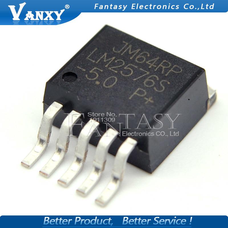 10pcs LM2576S-5.0 TO263 LM2576SX-5.0 TO-263 LM2576-5.0 5V new and original