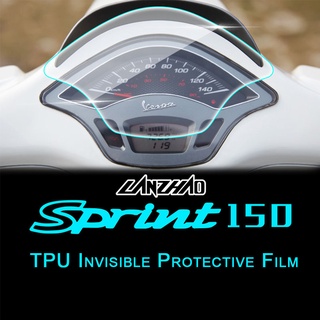 ฟิล์มป้องกันเครื่องวัดความเร็วสกูตเตอร์ CNC สําหรับ VESPA Sprint Primavera 150