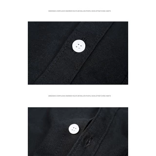 เสื้อเชิ้ตคอจีน ผ้า Oxford by bonne.chance