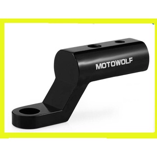 บาร์ Motowolf 3509 ขายึดกระจกมองข้าง Motowolf แคชบาร์ แฮนด์บาร์ ขาจับไฟ ฐานยึดขาจับมือถือติดมอไซค์ ขาจับเอนกประสงค์