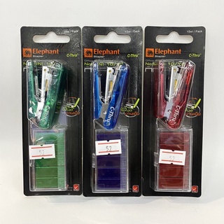 เครื่องเย็บกระดาษมินิพร้อมลวดเย็บ ตราช้าง(Elephant) No.MINI-10/Y2