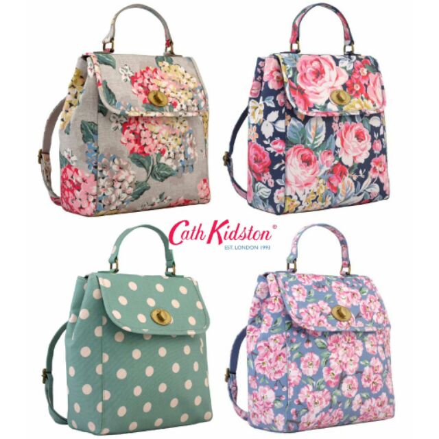 (outlet) Cath Kidston Turnlock Backpack 2016