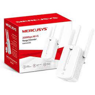 Mercusys MW300RE อุปกรณ์ขยายสัญญาณ Wi-Fi Repeater ใช้ง่ายแค่เสียบปลั๊ก 300Mbps Wi-Fi Range Extender