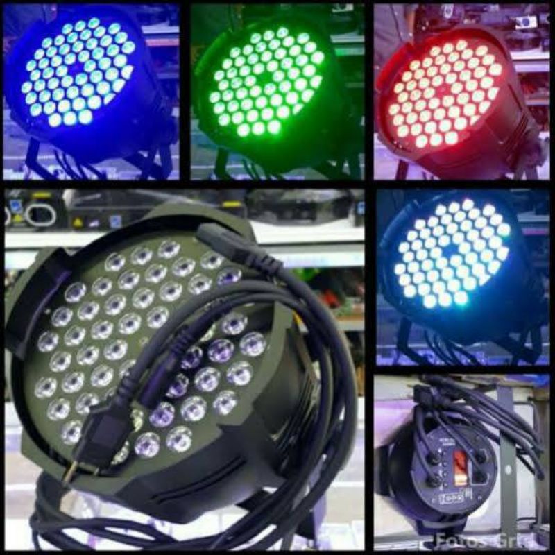 ไฟพาร์ LED รุ่น T002 (3IN1) 54LED