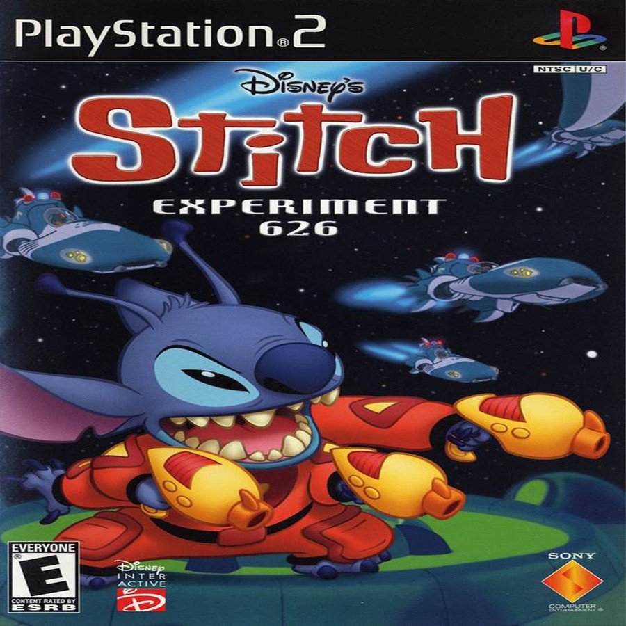 แผ่นเกมส์[PlayStation2]Disney's Stitch - Experiment 626 (USA)