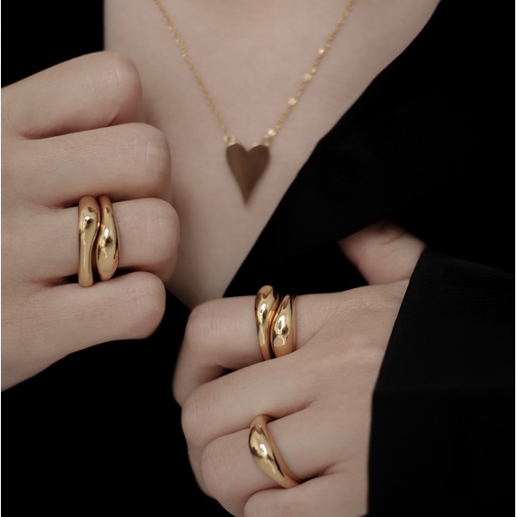 [U.GO.GIRLS] BAE / BABE Ring — แหวนสแตนเลส
