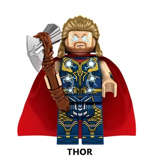 ฟิกเกอร์ Thor Minifigures Superheroes Thor Love and Thunder ของเล่นสําหรับเด็ก