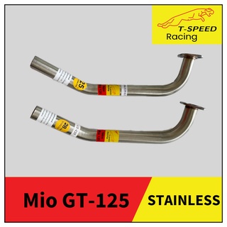 คอท่อMio GT-125 สแตนเลส Size 25/28 m.m.