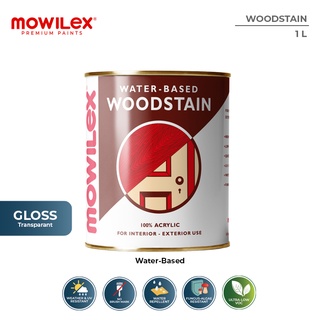 Mowilex Woodstain Cat Pelapis Kayu Premium Readymix 1 L