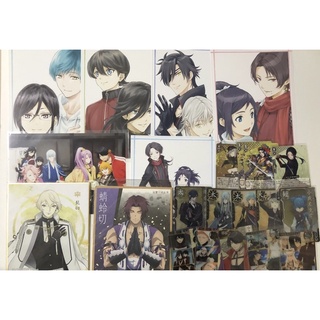 Touken Ranbu ป่วยดาบ โทราบุ ของ สะสม ลิขสิทธิ์แท้ Bandai ของ สะสม การ์ด โปสการ์ด พวงกุณแจ สแตนดี้ โมเดล แฟ้ม