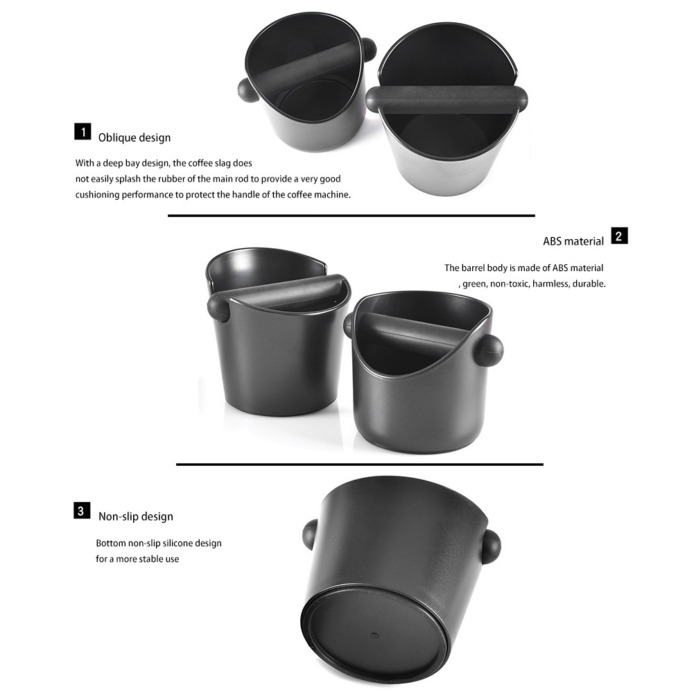 【KC】ถังเคาะกากกาแฟ ถังทิ้งกากกาแฟ Coffee Knock Box สำหรับร้านกาแฟ ราคา ถูกที่สุด ดีลบีเคเค แกลเลอรีภาพที่ 6